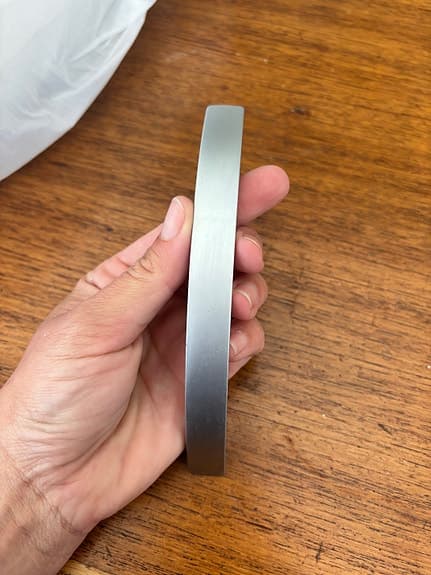 34 köksbeslag 128 mm stål