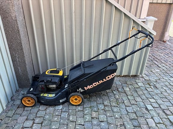McCulloch gräsklippare med uppsamlare
