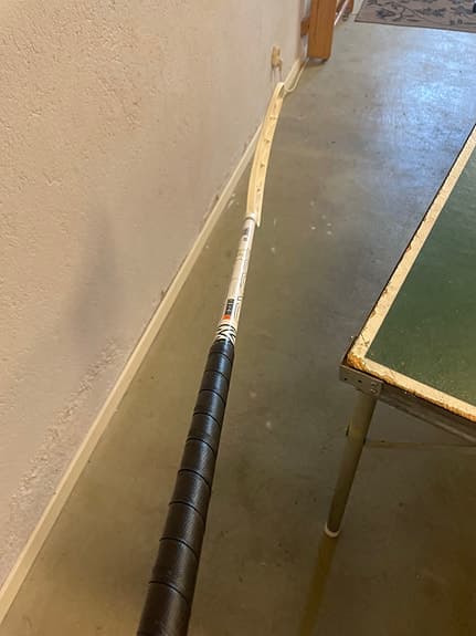 Innebandyklubba vit/svart