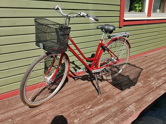 Helt ny cykel - Skeppshult