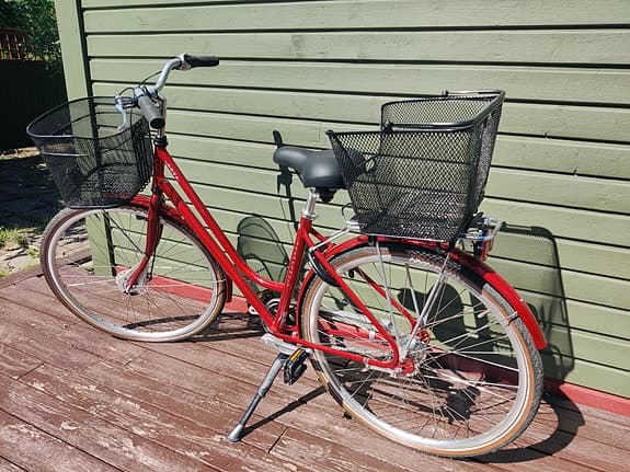 Helt ny cykel - Skeppshult