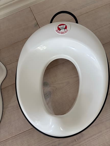 BabyBjörn potta och toalettsits vit
