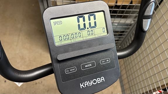 Kayoba motionscykel med display