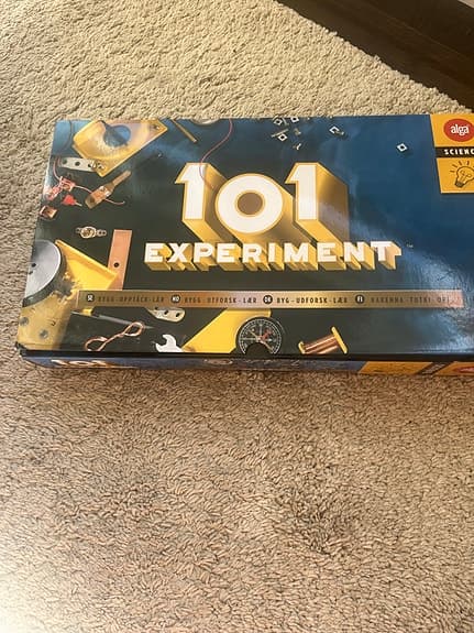 101 Experiment experimentlåda för barn