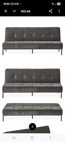 Bäddsoffa " Flexy" Mio