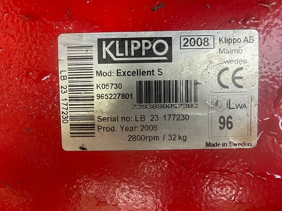 Svensktillverkad Klippo Excellent S – Nyservad (Ny olja & nyslipad!)