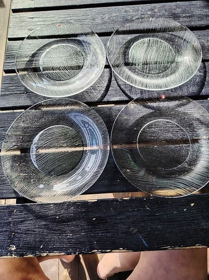 4+4 Iittala fat och skålar i glas