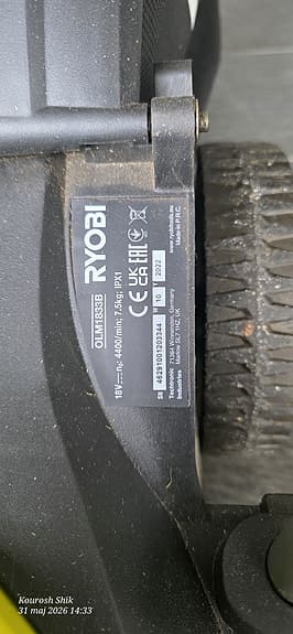 Ryobi gräsklippare