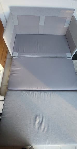 IKEA bäddsoffa 2-sits grå