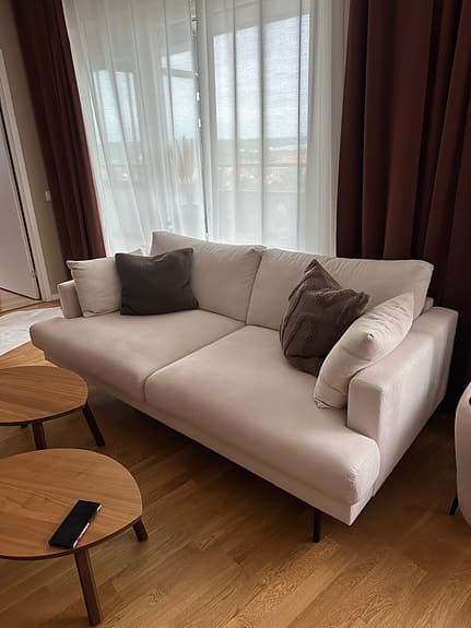 Scandi Days Menard 4-sits soffa – Beige – 3900 kr