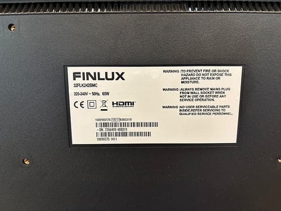 Finlux 32” - LED-TV som fungerar fint