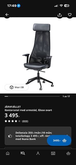 IKEA kontorsstol