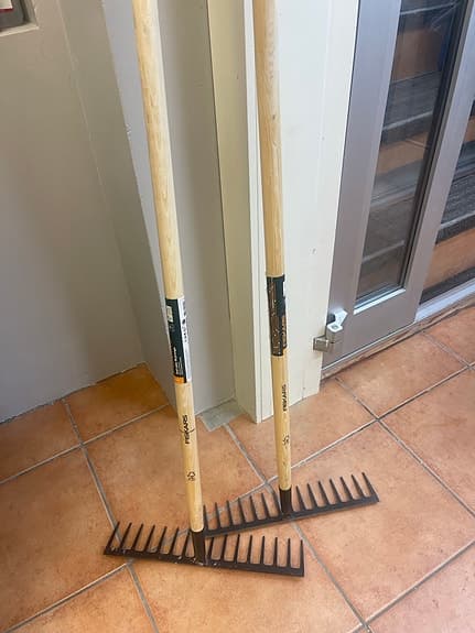 Fiskars krattor / 2 st nyskick