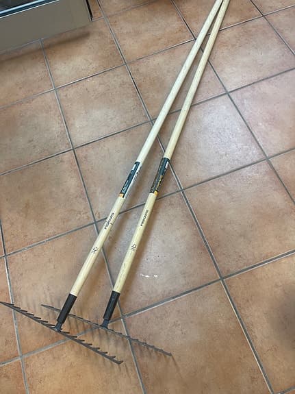Fiskars krattor / 2 st nyskick