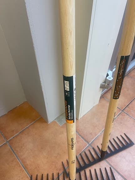 Fiskars krattor / 2 st nyskick