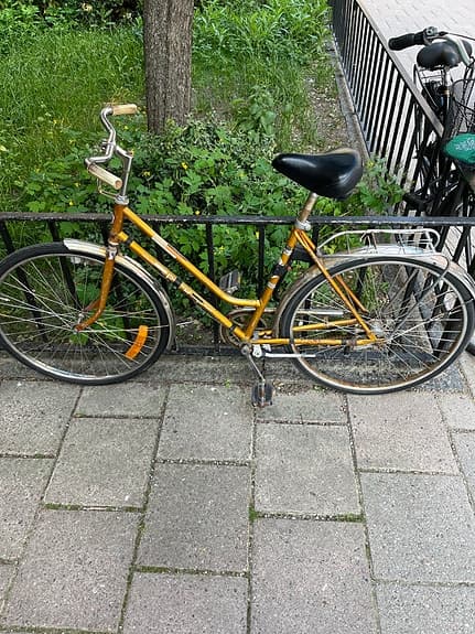 2 växlad cykel