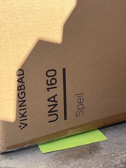 🪞 Vikingbad UNA 160 LED spegel (ny i kartong)