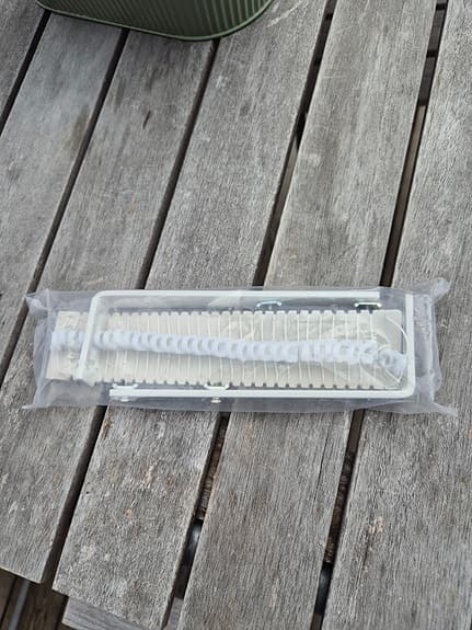 Kirsch gardinskena flexi set vit 240 cm
