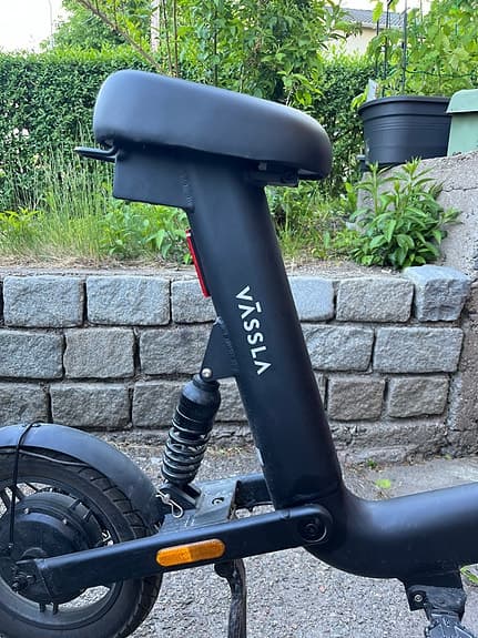 Vässla e-bike med korg