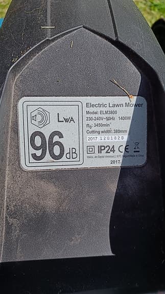 Makita ELM3800 elektrisk gräsklippare