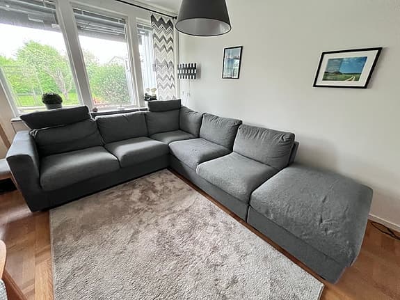 IKEA Vimle hörnsoffa med schäslong