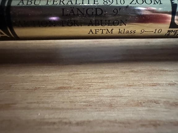 Abu Feralite 8910 Zoom flugspö 9’ AFTM klass 9–10