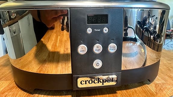 Crock-Pot slow cooker 5,7 liter - knappt använd