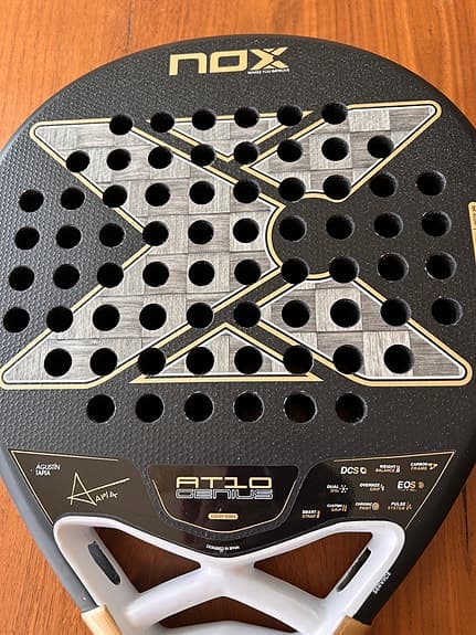 Nox At10 Genius 18k Alum 2026 by Agustin Tapia Padel Racket