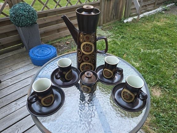 Kaffeservis "Denby"