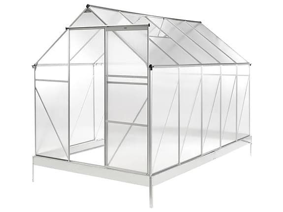 Helt nytt växthus i aluminium