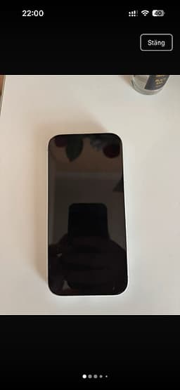 Apple iPhone 16 128 GB svart