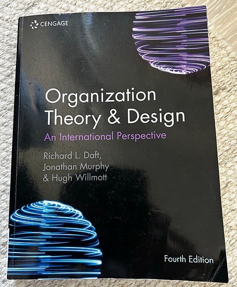 Organization Theory & Design