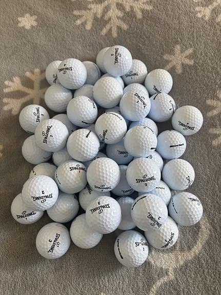 Golfbollar - 50st Spalding Klass A