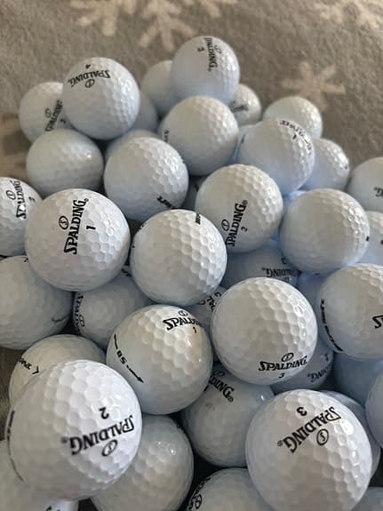 Golfbollar - 50st Spalding Klass A