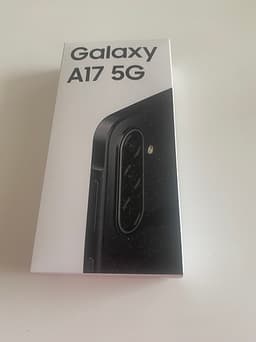 Samsung Galaxy A17 5G 128 GB Svart-Ny och oöppnad.