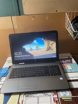 HP laptop 15 tum grå Intel Core i3 -7Th Gen, Windows 10