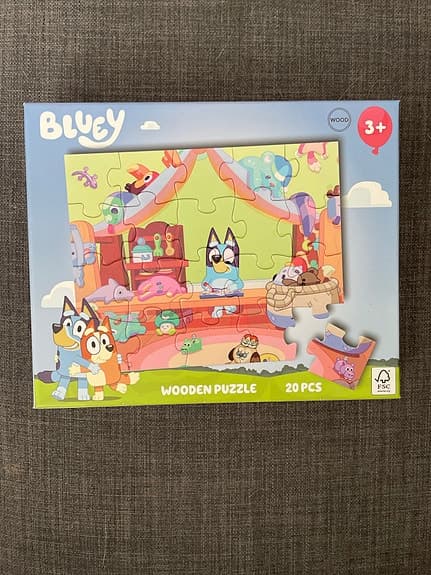 Bluey träpussel 20 bitar