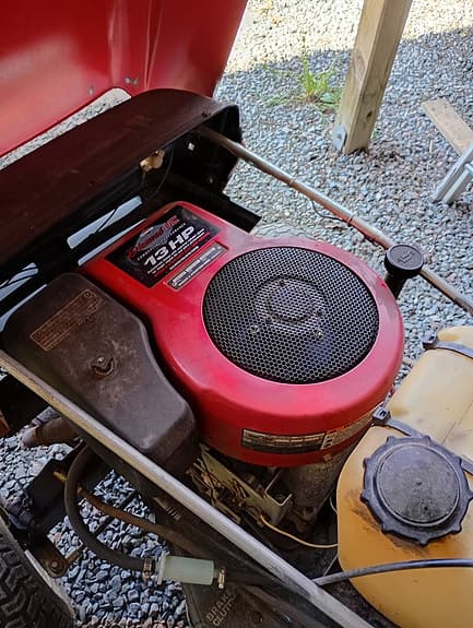 Åk gräsklippare mastercut brigs motor 13hp