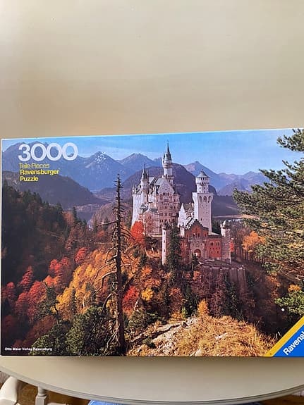 Ravensburger pussel 3000 bitar Neuschwanstein slott