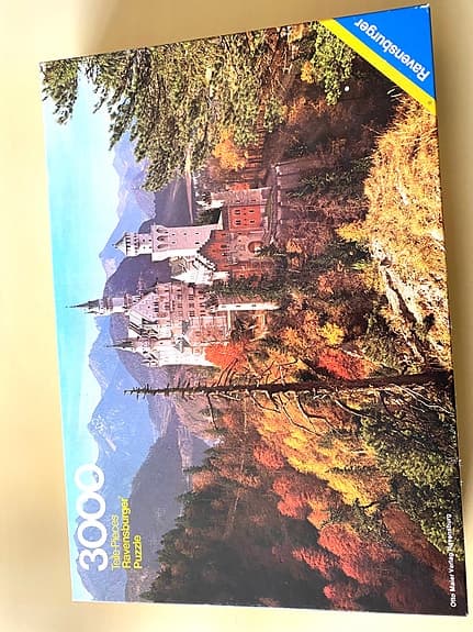 Ravensburger pussel 3000 bitar Neuschwanstein slott