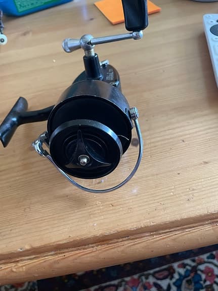 Mitchell 300 haspelrulle svart