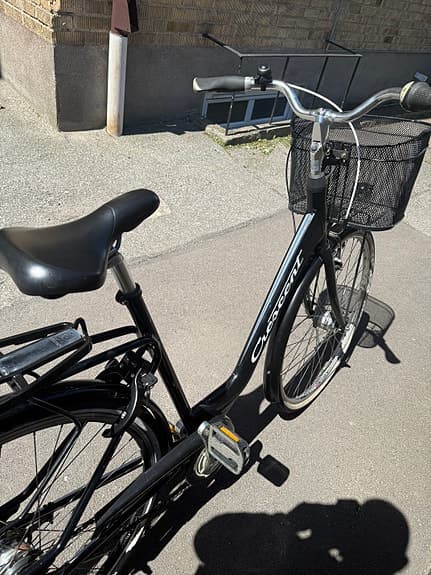 Crescent damcykel 28" 55 cm svart unisex