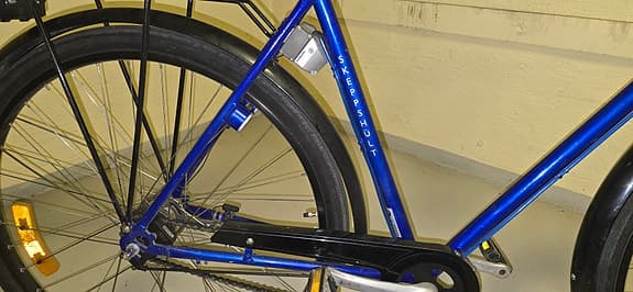 Skeppshult herrcykel 28" L blå