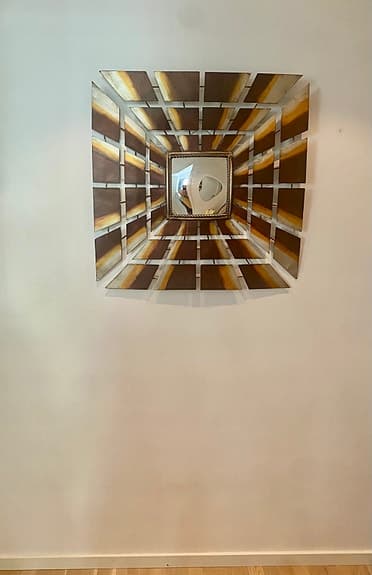 Vintage metal art