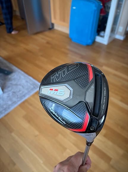 TaylorMade M6 driver 12° med Mitsubishi-skaft