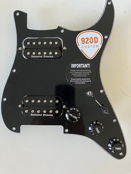 Fender Stratocaster 920D Custom Loaded Pickguard