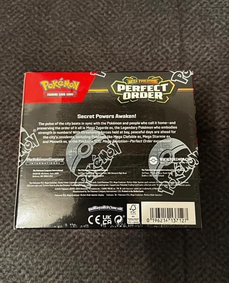 Pokémon TCG Mega Evolution Perfect Order Booster Box