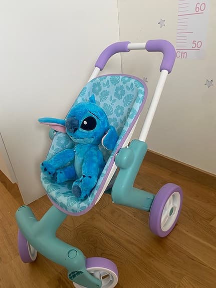 Lilo stitch med matchande vagn