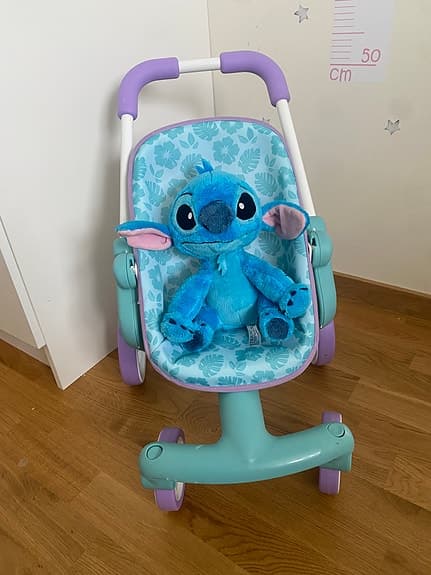Lilo stitch med matchande vagn