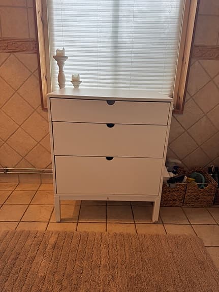 Stokke byrå/skötbord